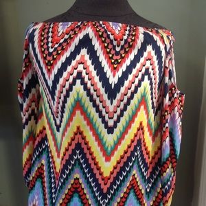 Pixie and Ivy Cold Shoulder Blouse